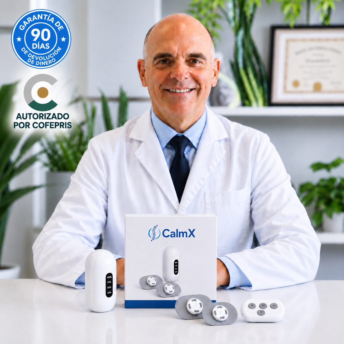 CalmX Sistema de Corrección