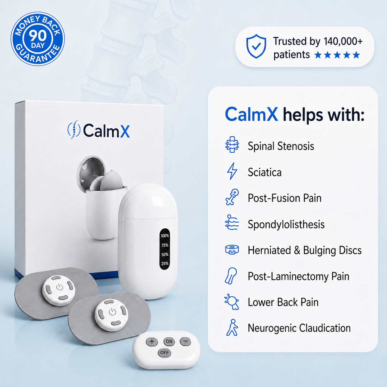 CalmX™ DeepReach Correction System.